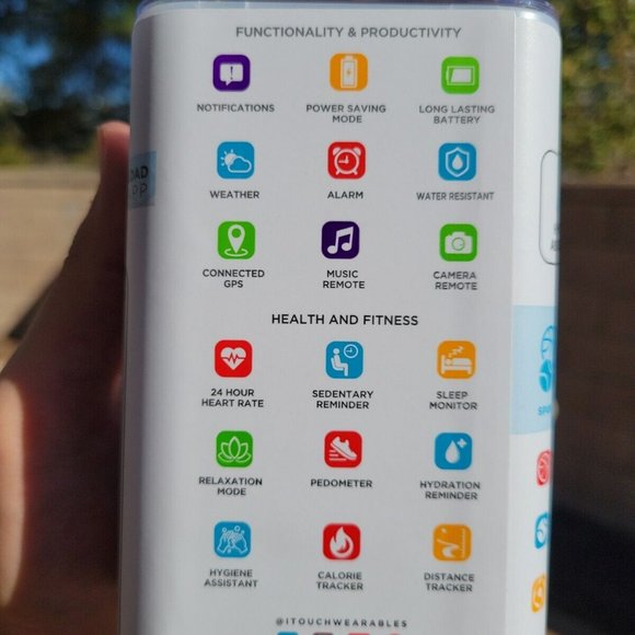 COPY - Brand New iTouch Air 3, 40mm Rose Gold Case with Blush Band Unisex Smart… - Picture 3 of 5